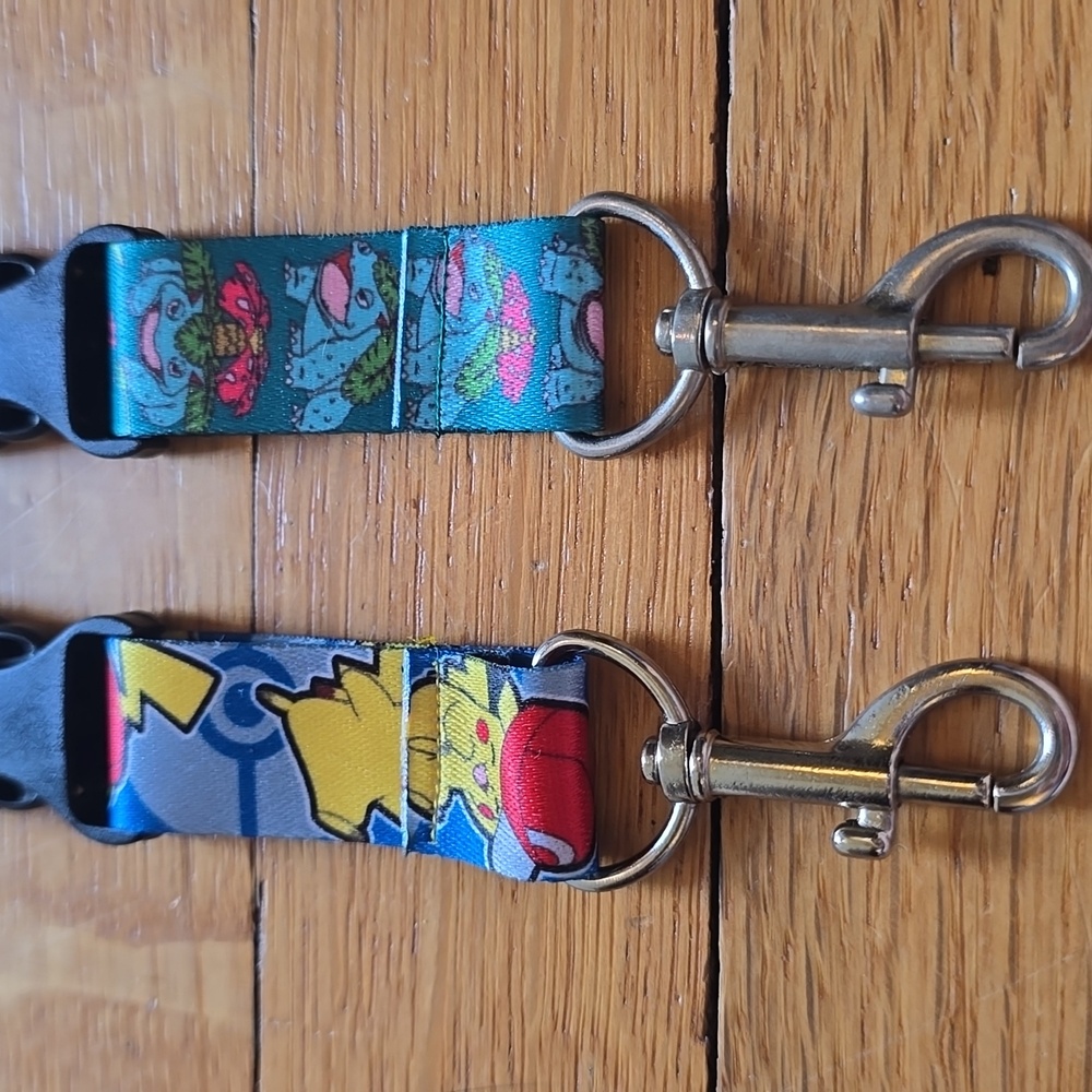 Pokemon, Pikachu & Venusaur, 2 Lanyard Set - Picture 9 of 14